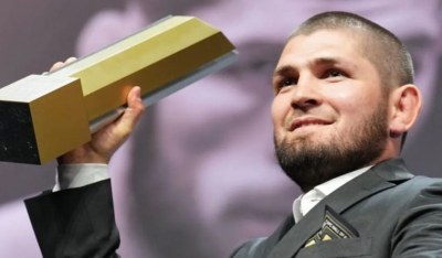 Хабиб устроил стердаун между Усманом и Махачевым в кулуарах турнира UFC