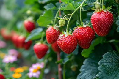 Весенний уход за клубникой: кустики завалят крупными и сладкими ягодами