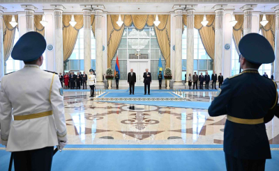 Президент Армении прибыл с официальным визитом в Казахстан