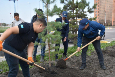 Аллеи спасателей появятся в ряде городов Казахстана