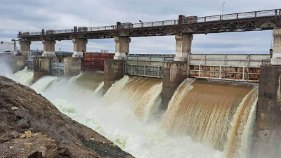 В Каспийское море направили около 17 млрд кубометров воды