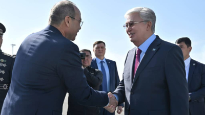 Токаев прилетел на саммит в Самарканд