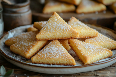 Мука в творожном печенье &mdash; прошлый век! Теперь добавляю манку. Треугольники получаются нежнее и тают во рту