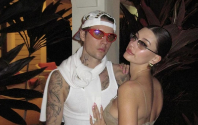 Певец Джастин Бибер бросил в папарацци бутылку после свидания с женой Хейли