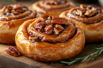 Это не просто скучные булки &mdash; такой десерт покоряет: готовлю американские пеканбоны. Уплетают прямо с противня