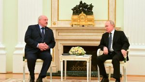 Лукашенко поздравил Путина с проведением единого дня голосования