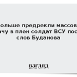В Польше предрекли массовую сдачу в плен солдат ВСУ после слов Буданова