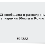 ВОЗ сообщила о расширении эпидемии Эболы в Конго