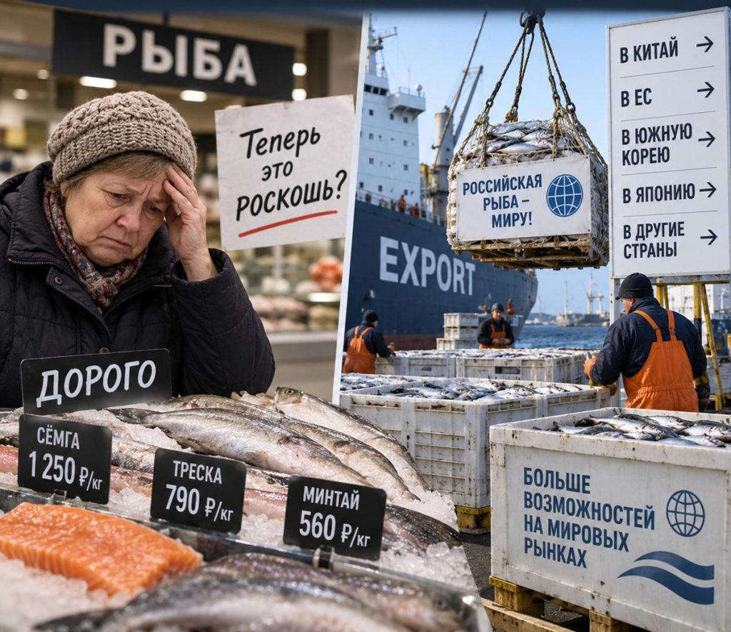 Как нынешняя путина ударила по рыбному рынку России: рост цены и падение потребления