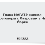 Глава МАГАТЭ оценил переговоры с Лавровым в Нью-Йорке