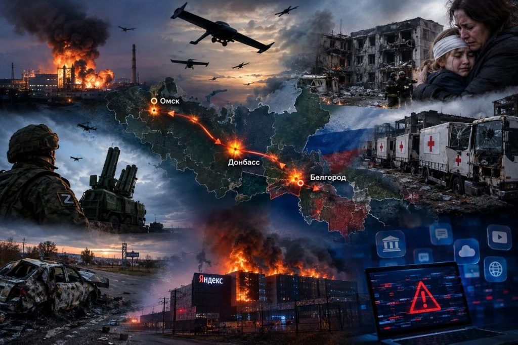 Атаки дронов ВСУ от Омска до Белгорода с Донбассом напомнили о военных буднях