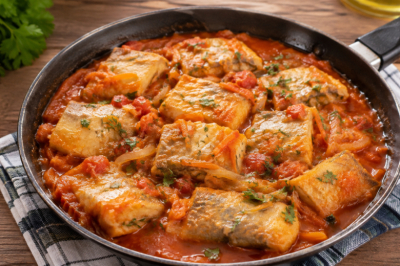 Вкуснота, ставшая классикой: минтай в томатном соусе — никакого запаха рыбы, вкуснота из самых бюджетных продуктов
